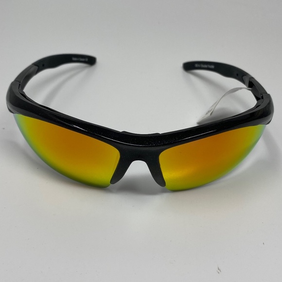 Optic Edge Sunglasses Polycarbonate Frames and Lenses Vibrant Dielectric Mirror - Picture 1 of 6